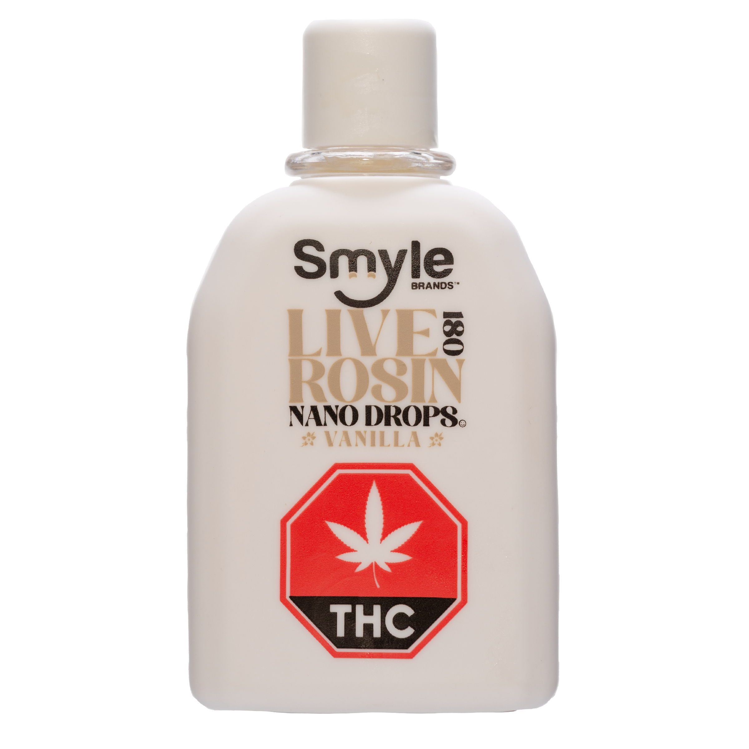 Smyle 90mL Nano Drops Vanilla 180mg - Case of 6